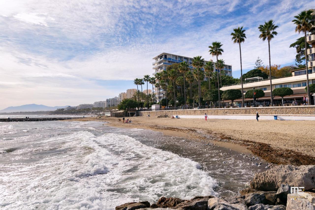Nuevo Y Lujoso Apartamento En Marbella Centro A Pie De Playa 625 Extérieur photo