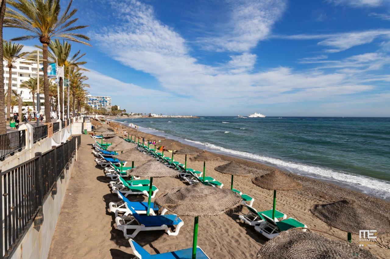 Nuevo Y Lujoso Apartamento En Marbella Centro A Pie De Playa 625 Extérieur photo